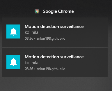 GitHub - ankur198/MotionDetectionSurvilance: UWP app that can detect ...